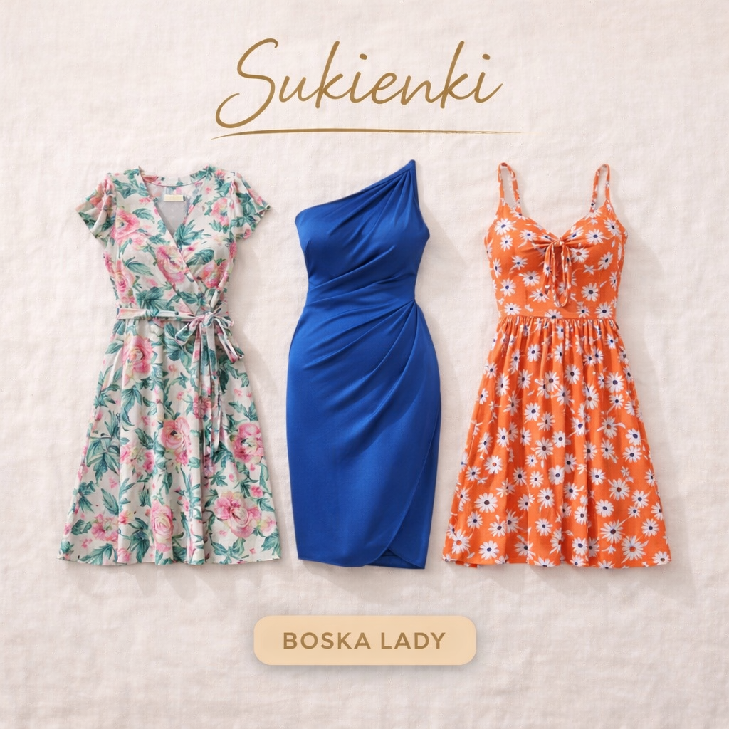 Sukienki damskie Boska Lady – modne sukienki letnie i eleganckie, stylowe modele na każdą okazję