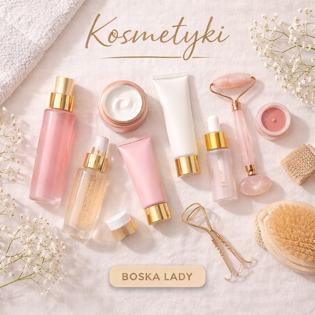 Kosmetyki damskie Boska Lady – luksusowe produkty do pielęgnacji skóry i urody, stylowe kosmetyki i akcesoria beauty