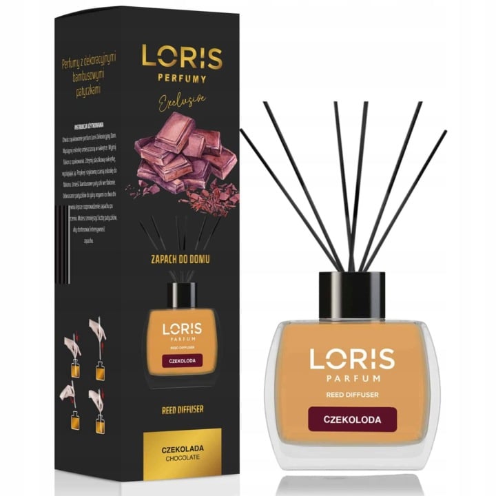 Loris Perfumy Exclusive – Zapach do domu z patyczkami 120 ml