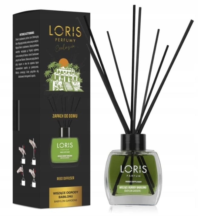 Loris Perfumy Exclusive – Zapach do domu z patyczkami 120 ml