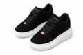 Sneakersy damskie Ola Voga czarne premium na białej platformie