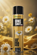 Odświeżacz powietrza One Shot Słodki Rumianek Freshtek – złoty spray o delikatnym, świeżym i kwiatowym zapachu do domu i samochodu